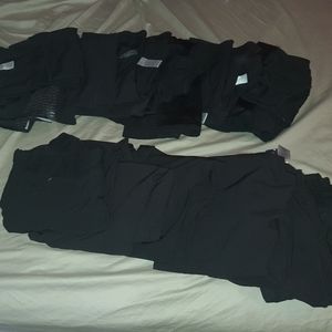 Black scrubs small and x small